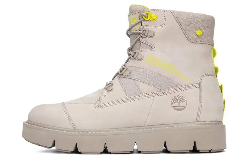 Timberland Thermal Abrasion Resistant Height Increasing Short Outdoor Boots Gray