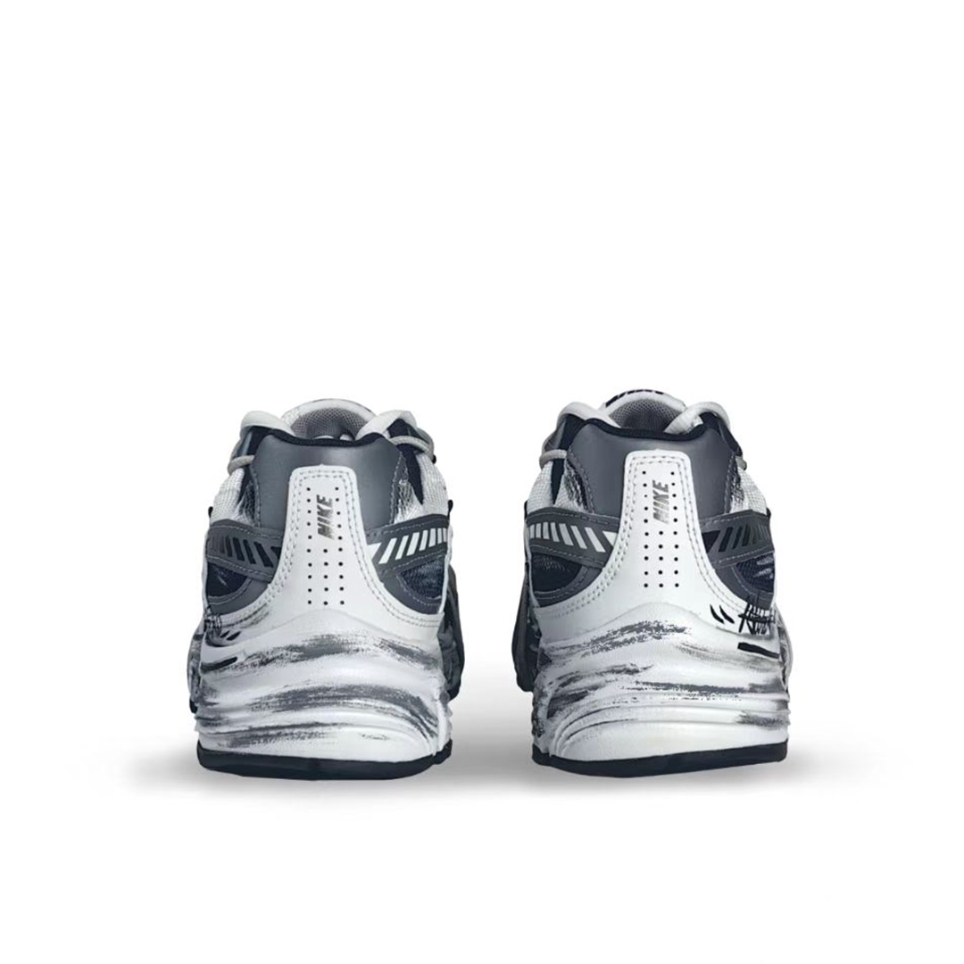 Nike Initiator Mesh Breathable Low top Casual Running Shoes Men’s Black White Gray