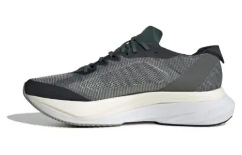 Adidas Adizero Boston 12 Fabric Abrasion Resistant Breathable Low top Carbon Plate Marathon Running Shoes Men's