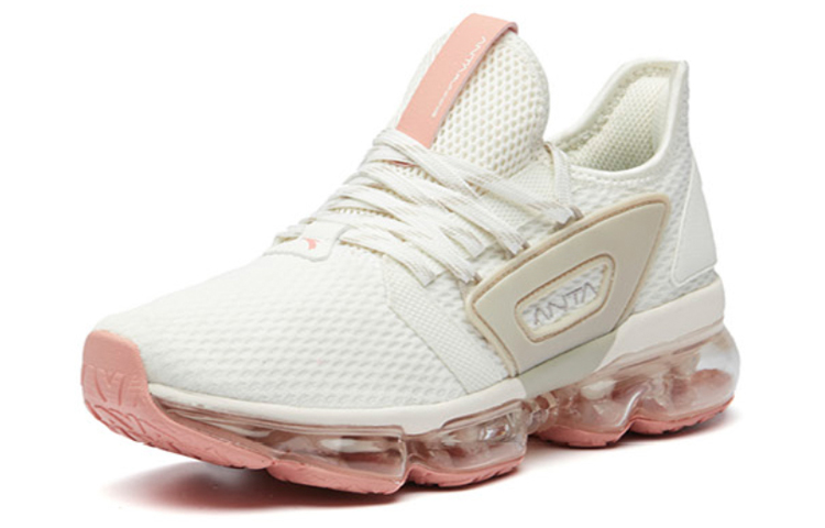 Anta SEEED Full Length Air Cushion Textile, Synthetic Leather Cushioning Slip Resistant Lightweight Low top