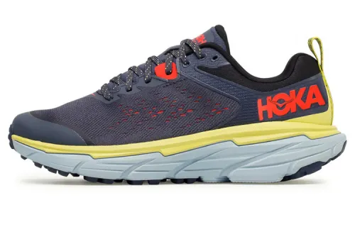 HOKA ONE ONE Challenger ATR 6 Running Shoes Men's Low Top Black Blue