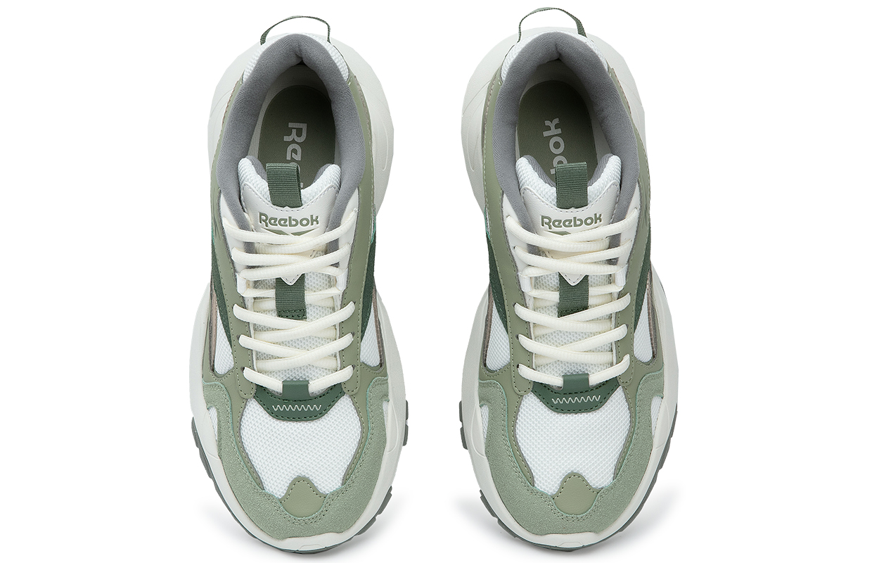 Reebok FLUFFI PUFF CN Low top Running Shoes Unisex White Green
