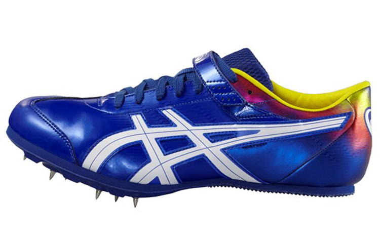 Asics Long Jump Pro Low top Running Shoes Men's Indigo White