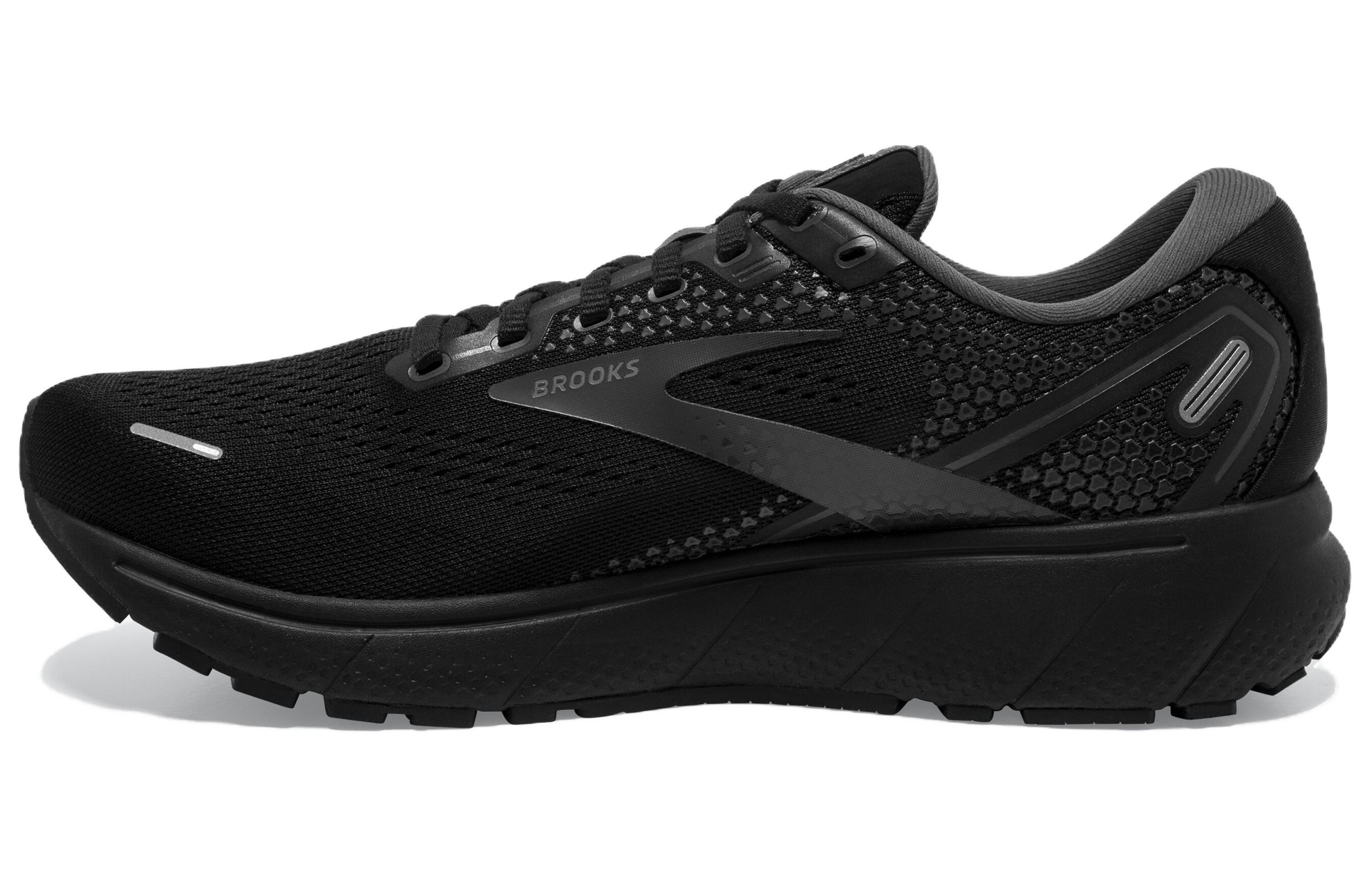Brooks Brooks Ghost 14 Marathon Comfortable, wear-resistant, breathable, low top casual running shoes, men's black