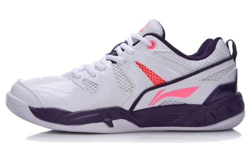 Li Ning Running Shoes Women's Low Top Standard White/Crown Purple