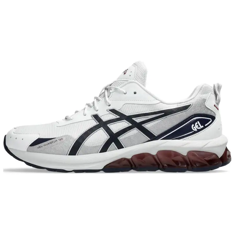 Asics Gel Quantum 180 6 Low top Running Shoes Men's Silver Gray