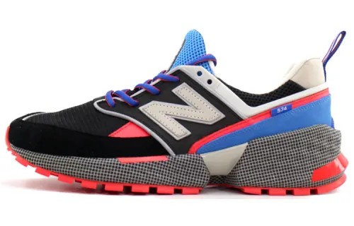 New Balance NB 574 Low top Running Shoes Men's Black Pink