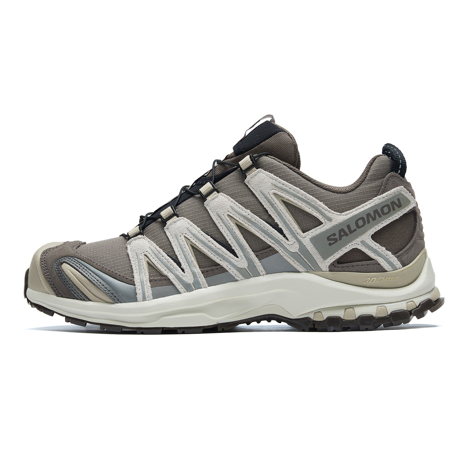 SALOMON Salomon XA PRO 3D SUEDE casual and versatile commuting comfortable arch anti-slip support low-top running shoes for men and women same style taupe light green apricot