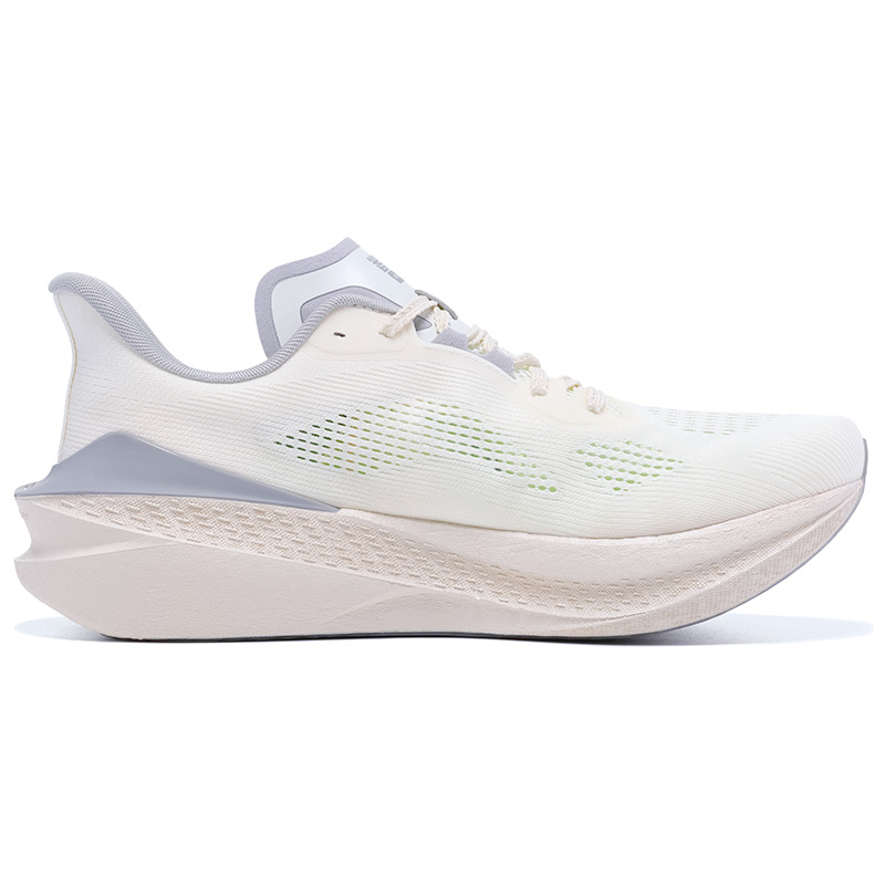 BMAI Jingtan Mix 2.0 Mid Top Running Shoes Women’s White Rice Gray