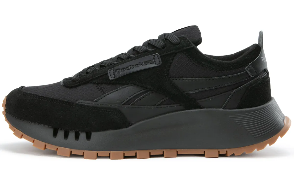 Reebok CL LEGACY W+ Low top Casual Running Shoes Unisex Black Warrior