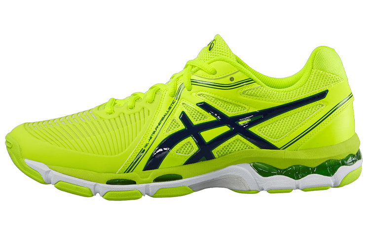 ASICS Gel Netburner Ballistic Running Shoes Men's Low Top Yellow/Green