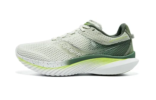 Saucony Kinvara Elite 14 Mesh Lightweight Low top Training Running Shoes Unisex Light Green