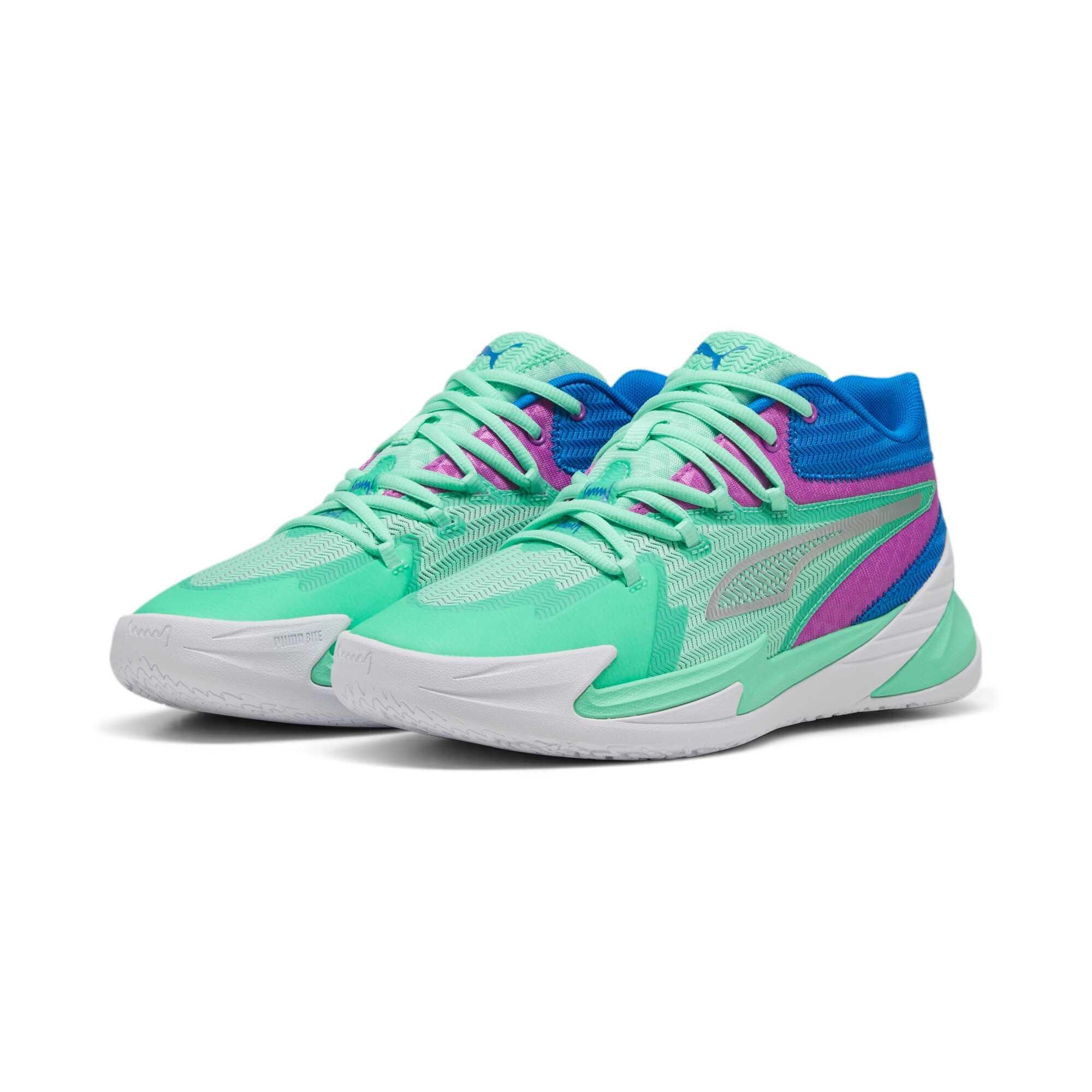 PUMA Comfortable Slip Resistant Slip Resistant Low top Running Shoes Unisex Green