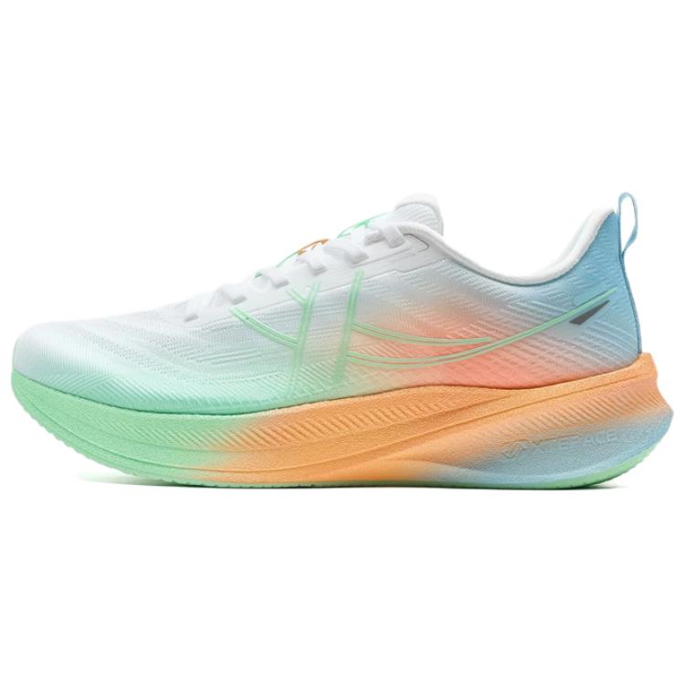 XTEP 360 Slip Resistant, Abrasion Resistant, Rebound Low top Sprint Running Shoes Men’s White Green Orange