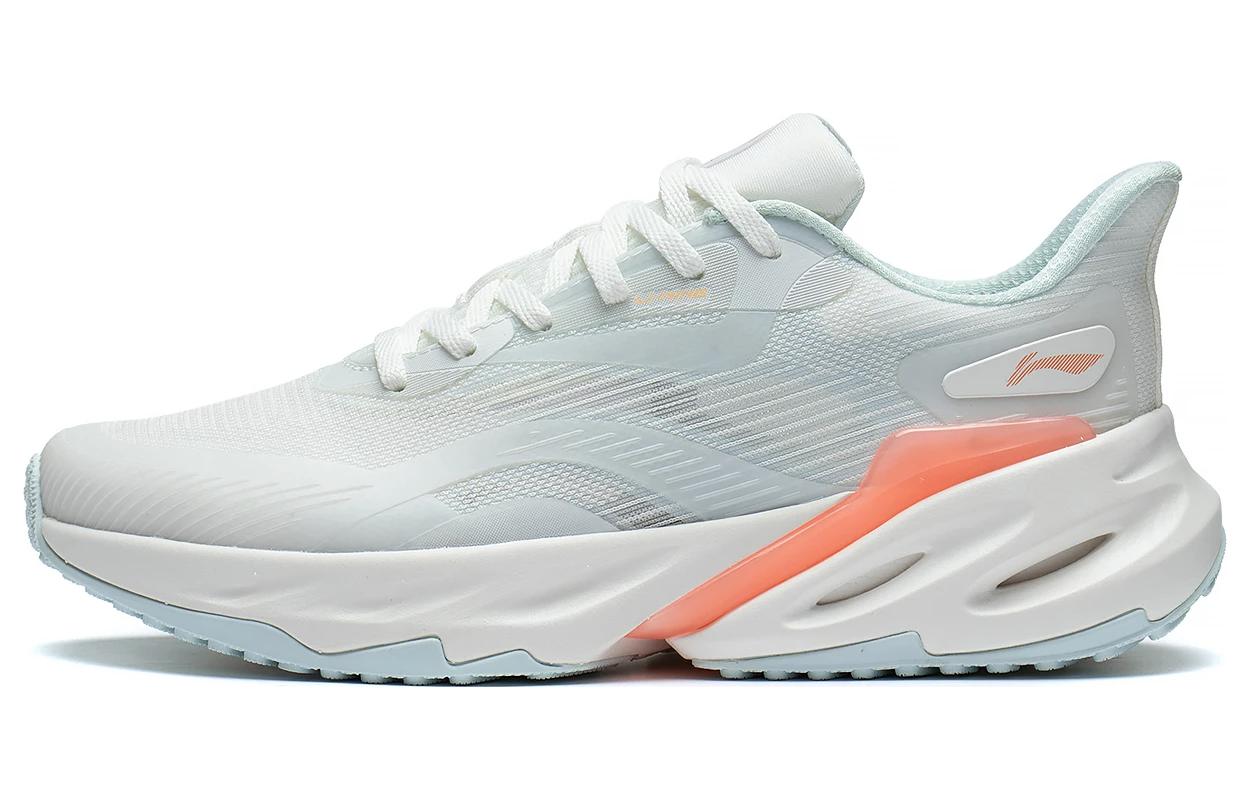 Li Ning Treat Yourself 2.0 Cushioning Abrasion Resistant Rebound Low top Running Shoes Women’s White Blue