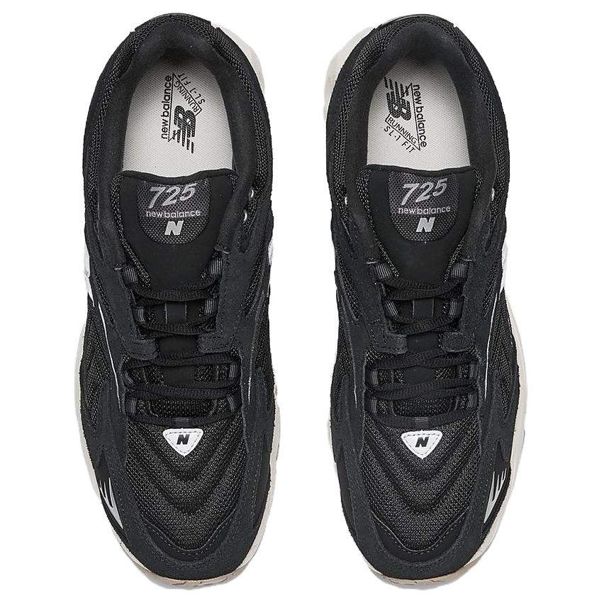 725 New Balance ‘Black Metallic Silver’