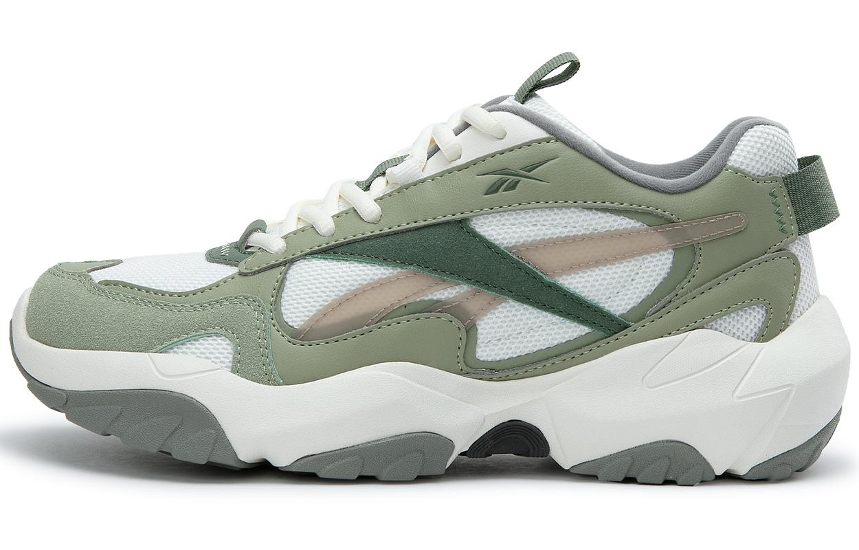 Reebok FLUFFI PUFF CN Low top Running Shoes Unisex White Green
