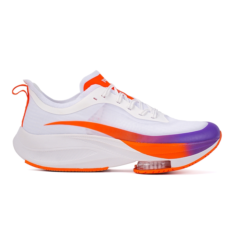 VOIT Running Shoes Unisex Low Top White Iridescent