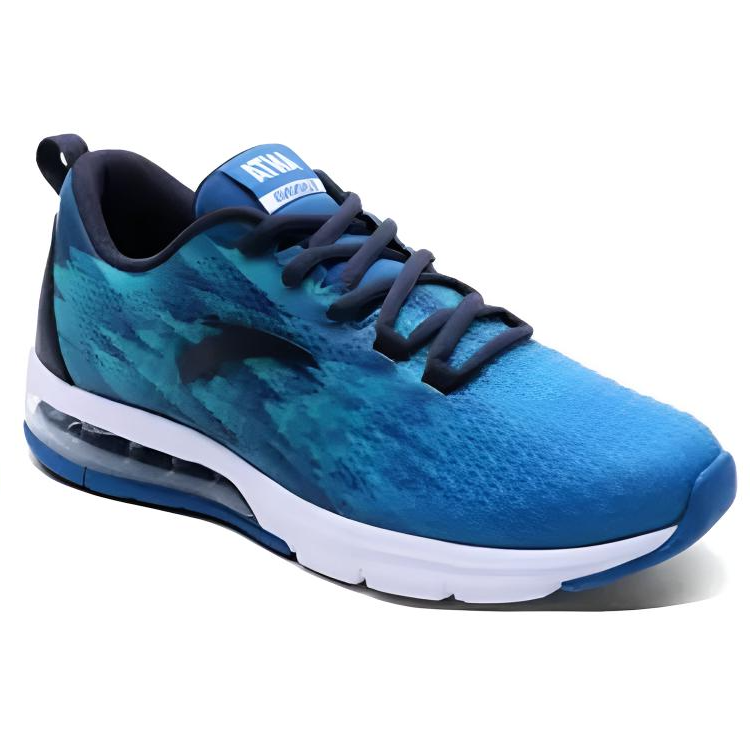 Anta Cushioning Slip Resistant Low top Running Shoes Men’s Palace Blue