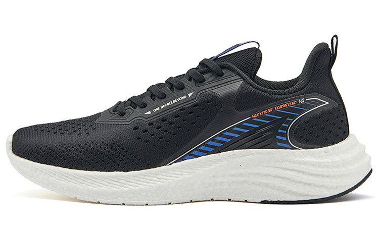 361° Popping Foam Low top Running Shoes Men’s Black Blue