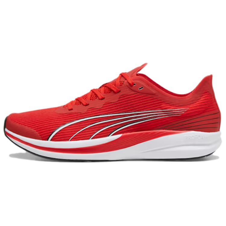 PUMA Redeem Profoam Cushioning Breathable Lightweight Rebound Low top Training Running Shoes Unisex Red White
