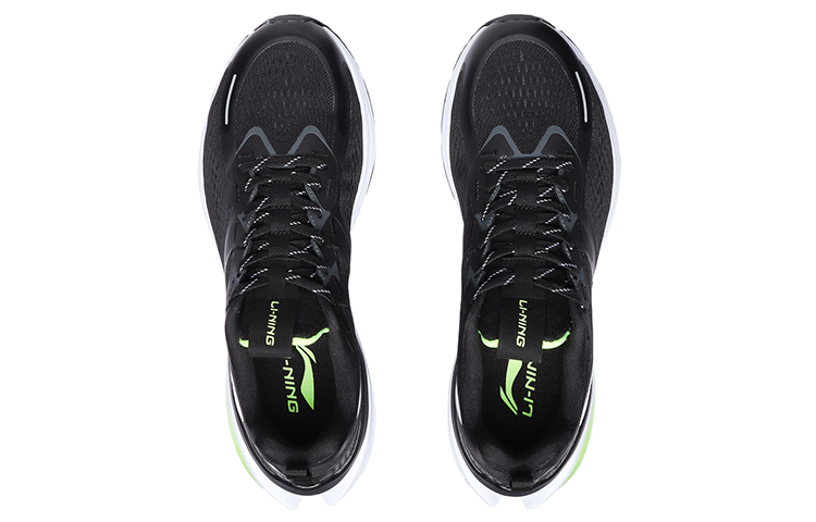 Li Ning Cloud 5 V2 Comfortable Textile, TPU Cushioning Slip Resistant Abrasion Resistant Low top Running Shoes Men’s