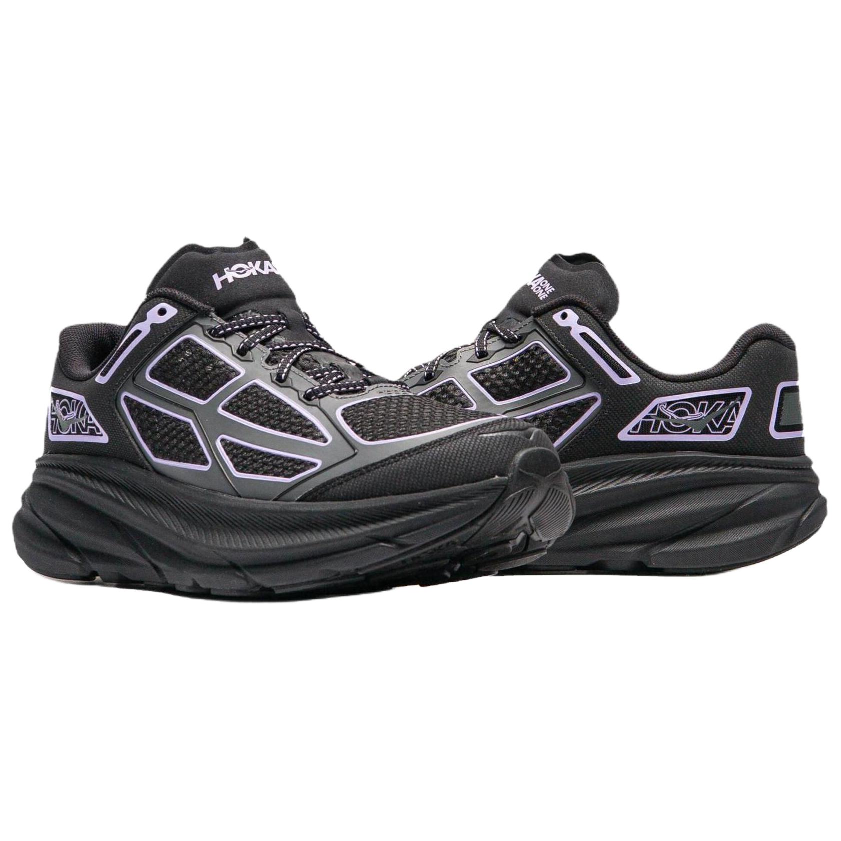 HOKA ONE ONE Clifton One9 Black Aster Flower