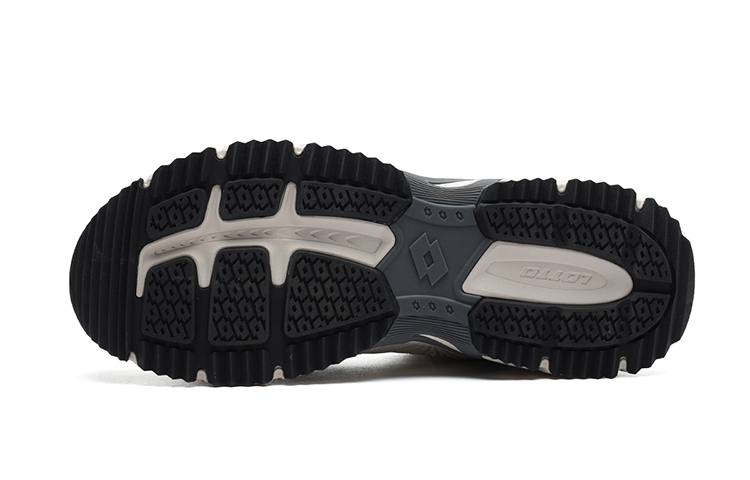 LOTTO Cushioning Abrasion Resistant Slip Resistant Low top Running Shoes Men’s Oat White