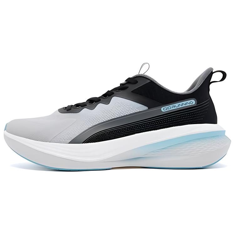 QIAODAN Synthetic Leather Abrasion Resistant Cushioning Breathable Low top Casual Running Shoes Men’s