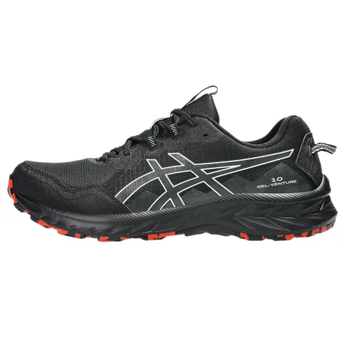 Asics GEL VENTURE 10 Mesh Low top Running Shoes Men's Black