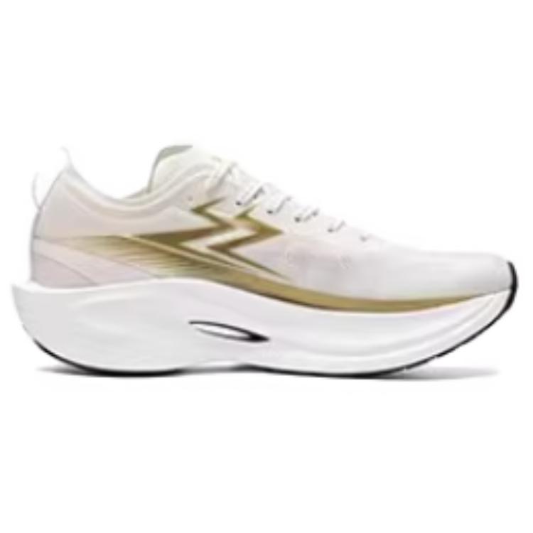 361° Flame TD Cushioning Breathable Low top Training Sprint Running Shoes Men’s White Gold