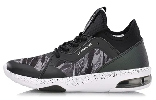 Li Ning Textile, Synthetic Leather Cushioning Slip Resistant Abrasion Resistant Support Coverage Low top Running Shoes