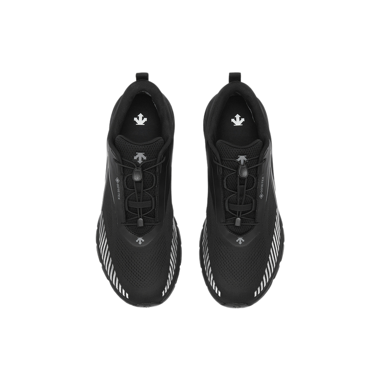 DESCENTE Enerzite Cushioning Waterproof Low top Casual City Commuting Running Shoes Men’s Black