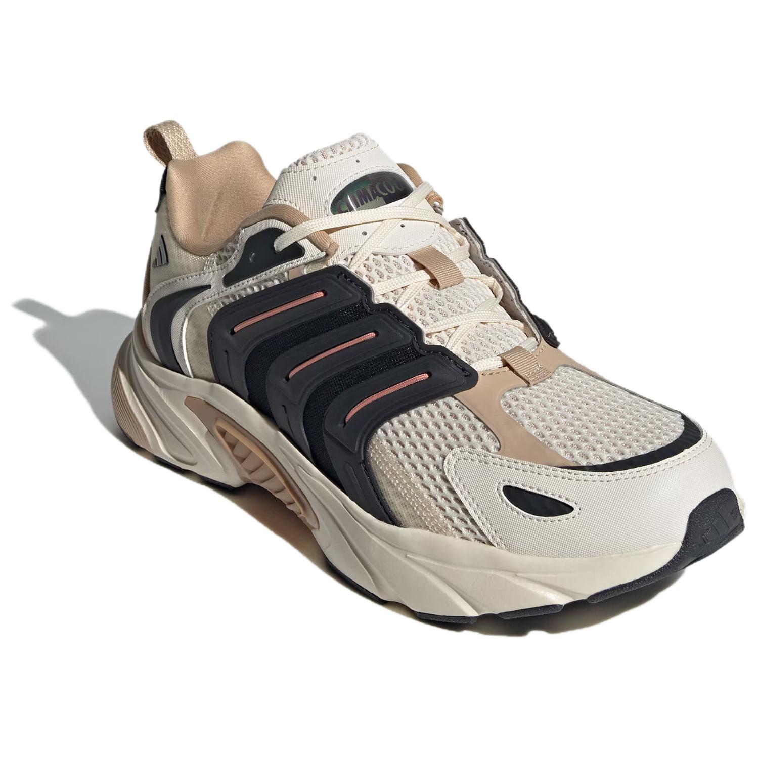 Adidas Slip Resistant, Abrasion Resistant, Breathable Low top Casual Running Shoes Unisex Beige Black