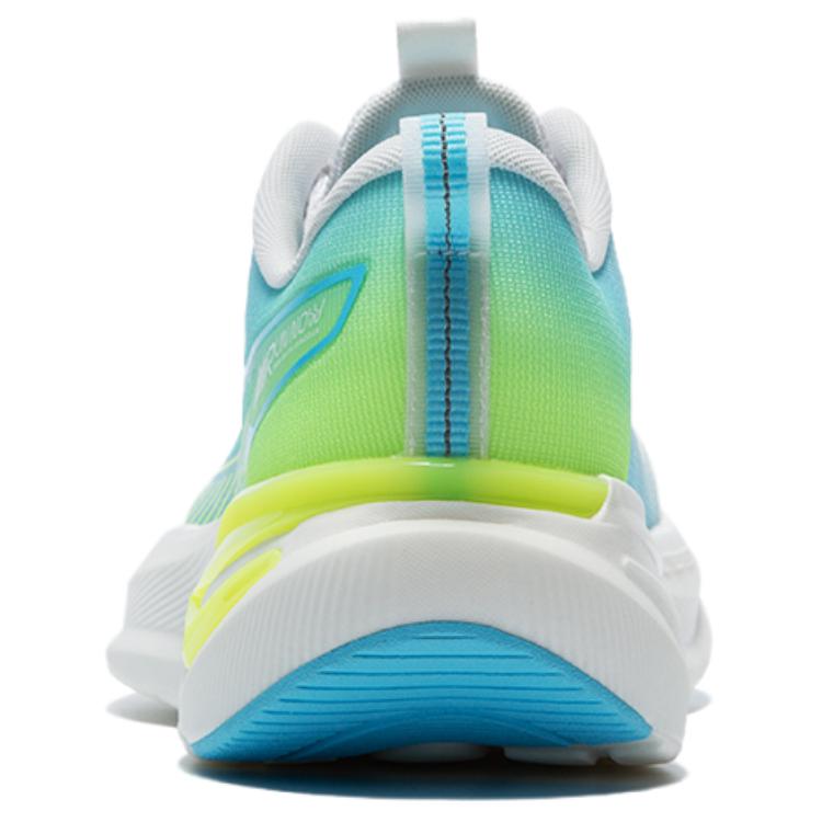 QIAODAN Light Speed 5.0 Cushioning Slip Resistant Breathable Low top City Commuting Running Shoes Men’s White Blue