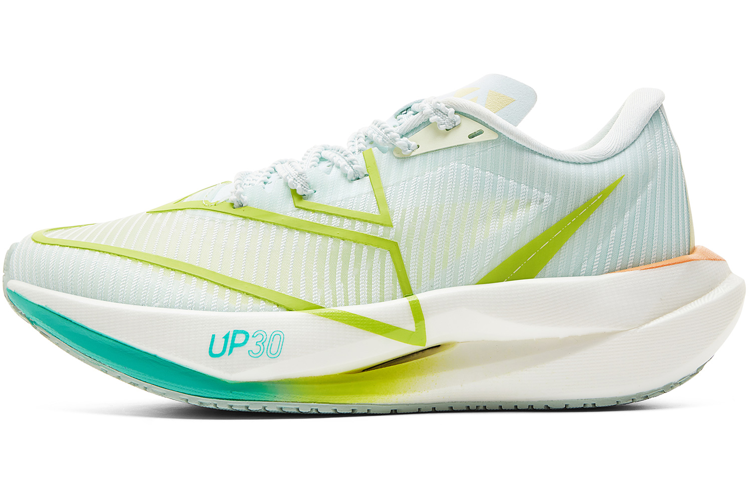 PEAK UP 30 3.0 Cushioning Rebound Slip Resistant Abrasion Resistant Low top Running Shoes Women’s Aqua Blue
