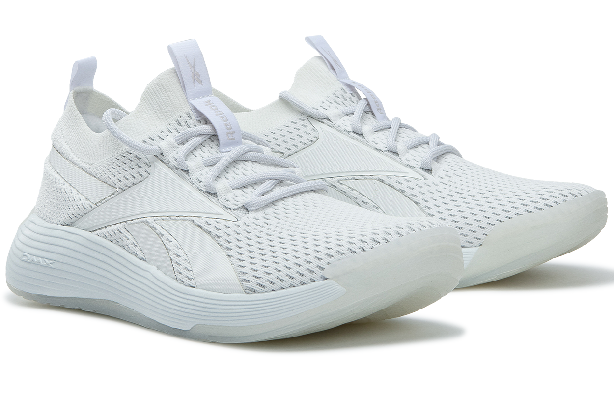 Reebok Dmx Comfort Athleisure Low top Running Shoes Unisex White