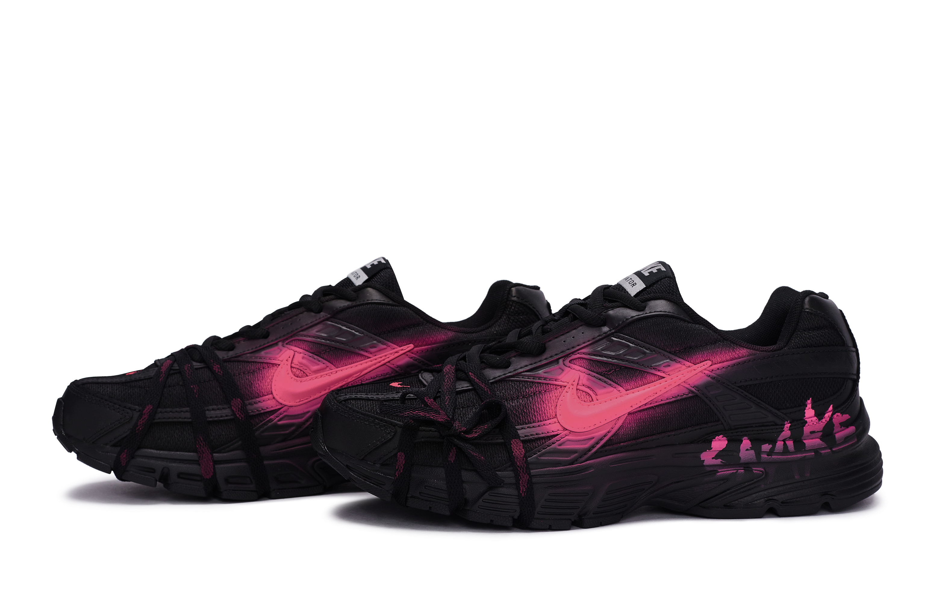 Nike Initiator Slip Resistant Abrasion Resistant Slip Resistant Abrasion Resistant Low top Running Shoes Men’s