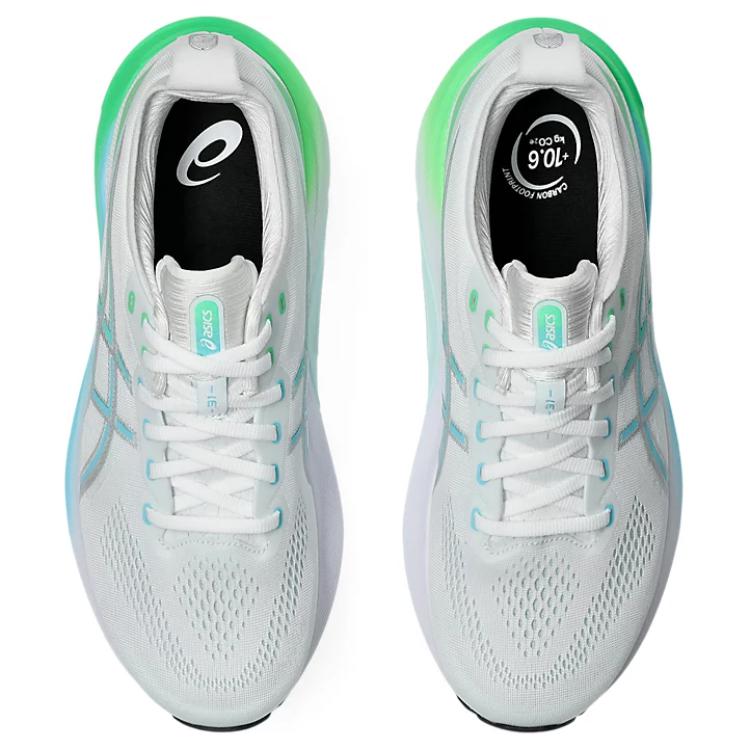 ASICS Gel Kayano 31 White Bright Cyan