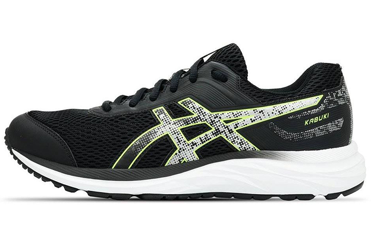 ASICS Kabuki Running Shoes Men's Low Top Black