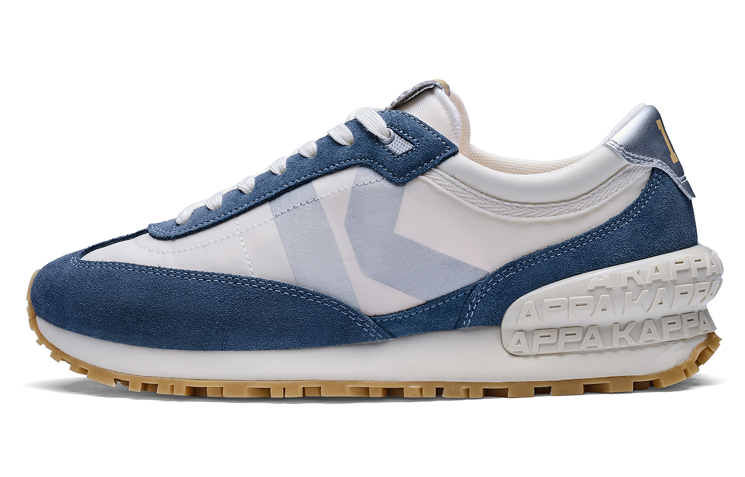 Kappa Slip Resistant Abrasion Resistant Low top Running Shoes Unisex Blue White