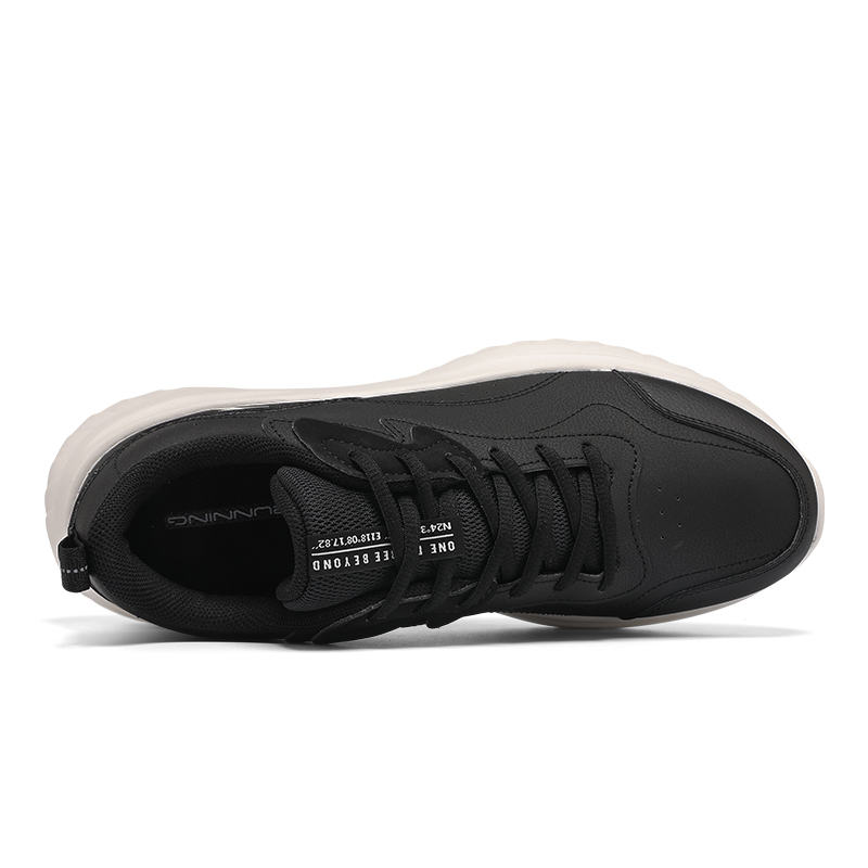 361° Abrasion Resistant Low top Running Shoes Men’s Black White