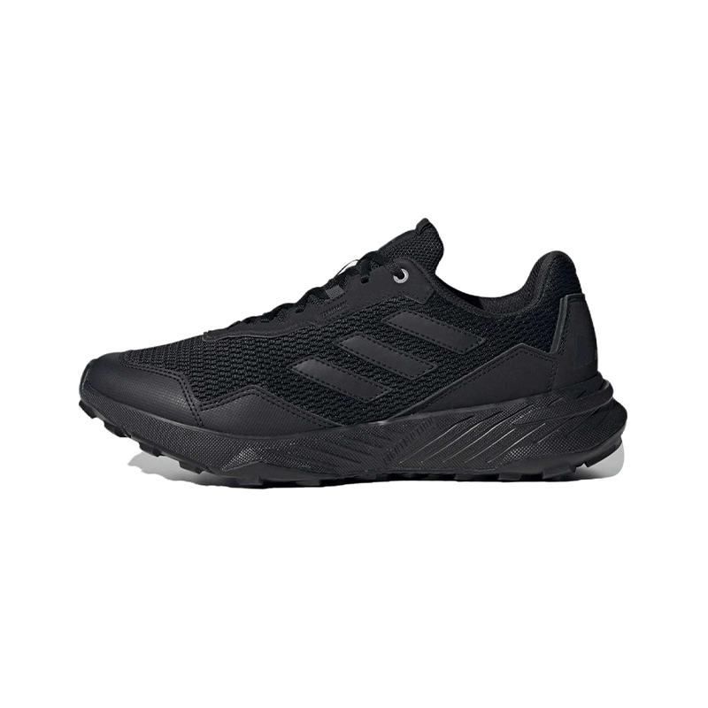 Adidas Tracefinder Trail Comfortable Slip Resistant Slip Resistant Low top Casual Running Shoes Men's Black Gray