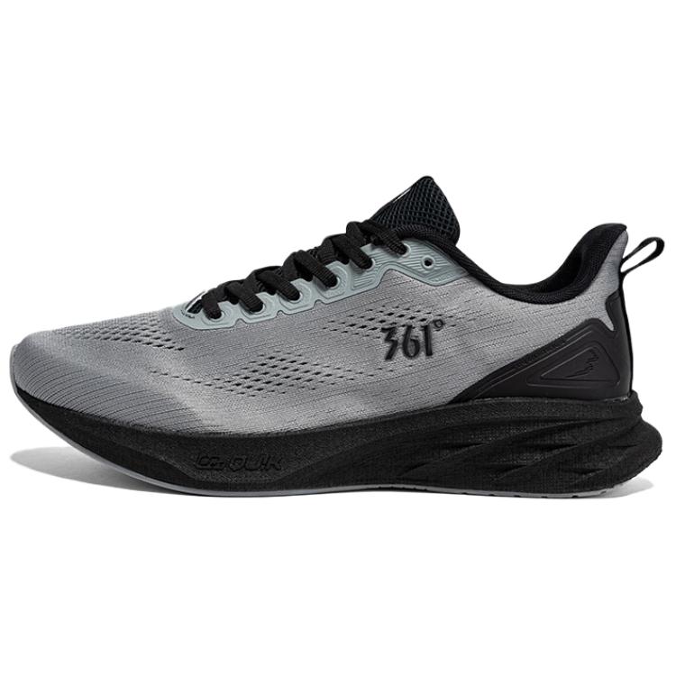 361° Wear resistant And Lightweight Low top Casual Running Shoes Men’s Gray Black