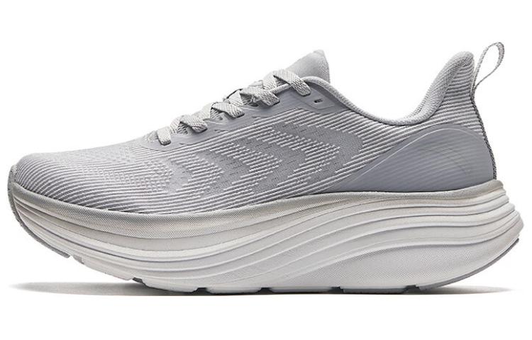 Anta Cushioning Lightweight Low top Running Shoes Women’s White Gray