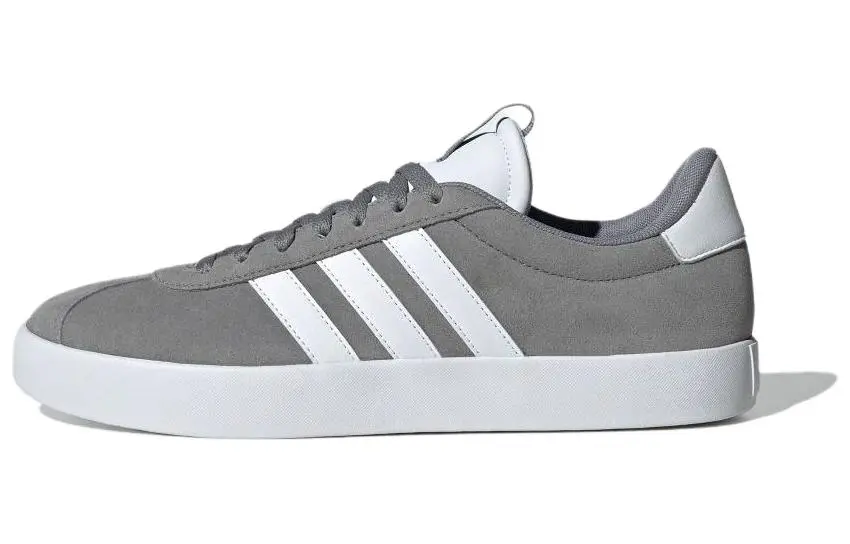 Adidas VL COURT 3.0 Comfortable Low top Skateboard Shoes Unisex Gray White