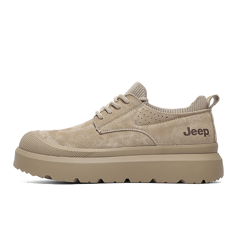 Мужские ботинки Jeep Work Shoes (коричневые)