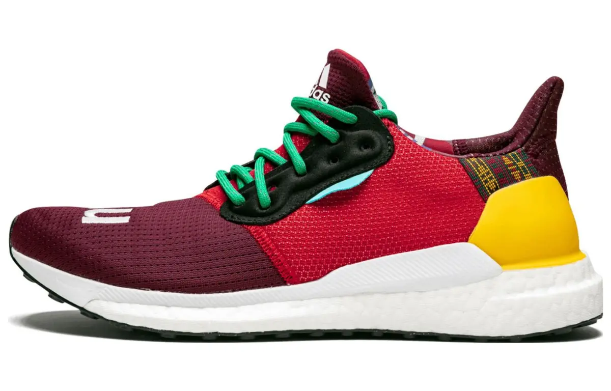 Solar Hu Pharrell x Solar Hu Adidas Glide 'Maroon' Friends and Family