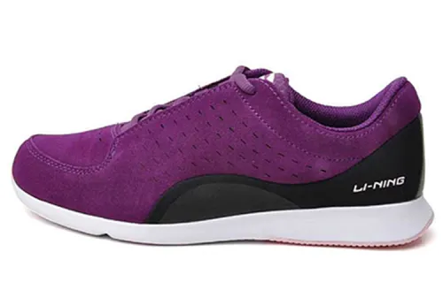 Li Ning Running Shoes Women's Low Top Plum Purple/Black