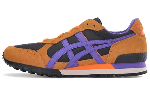 Onitsuka Tiger Colorado Eighty Five Running Shoes Unisex Low Top Black/Yellow/Purple